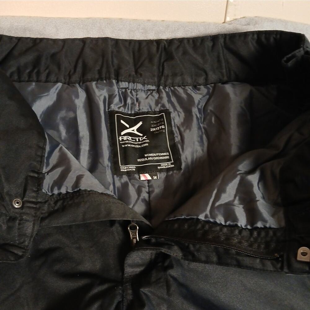 ARCTIX Insulated Snow/Ski Pants for Women Size 2X Black Snowboard Skiing EUC - Picture 4 of 8